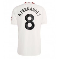 Dres Manchester United Bruno Fernandes #8 Rezervni 2023-24 Kratak Rukav